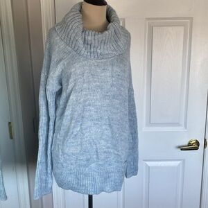 Bench Sz S Marled Blue SnuggleHug Oversized Cotton Sweater